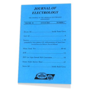 Journal of Electrology Booklet